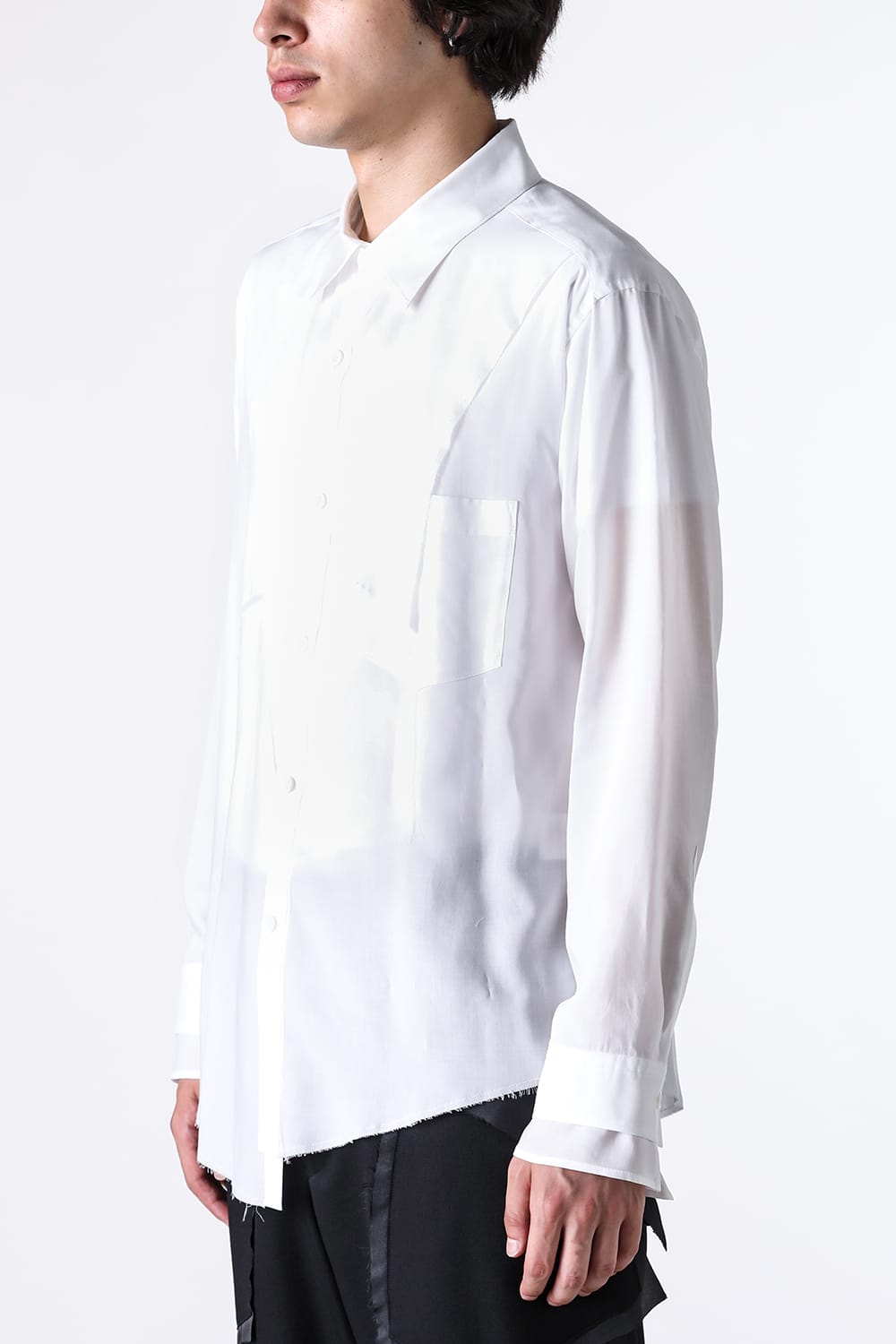 サルバム sulvam Tencel Besam Shirt （White） White