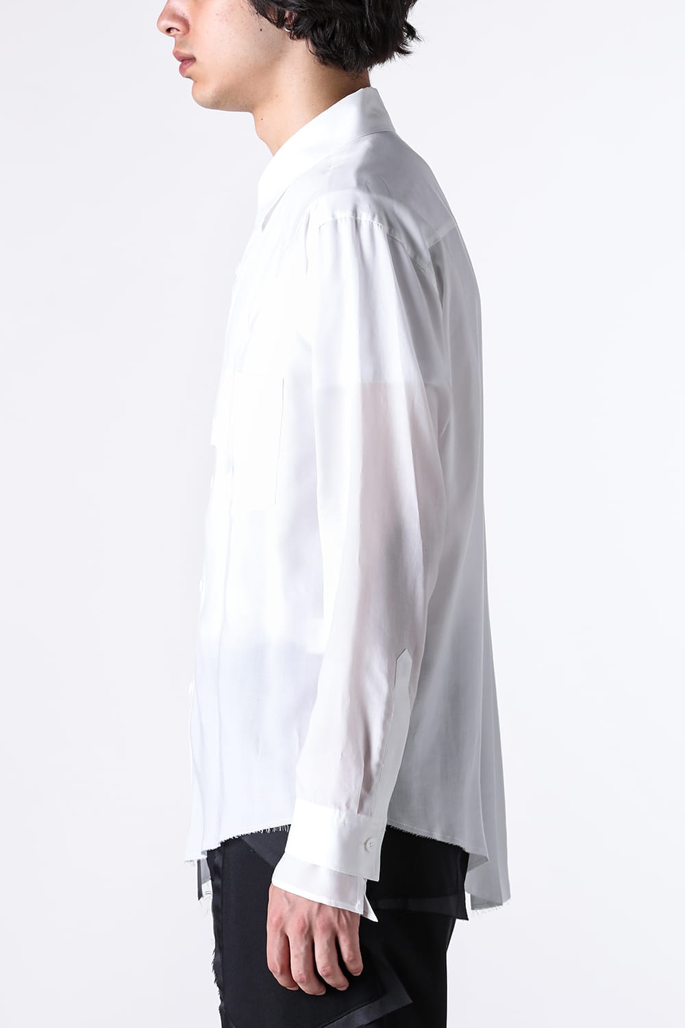 サルバム sulvam Tencel Besam Shirt （White） White
