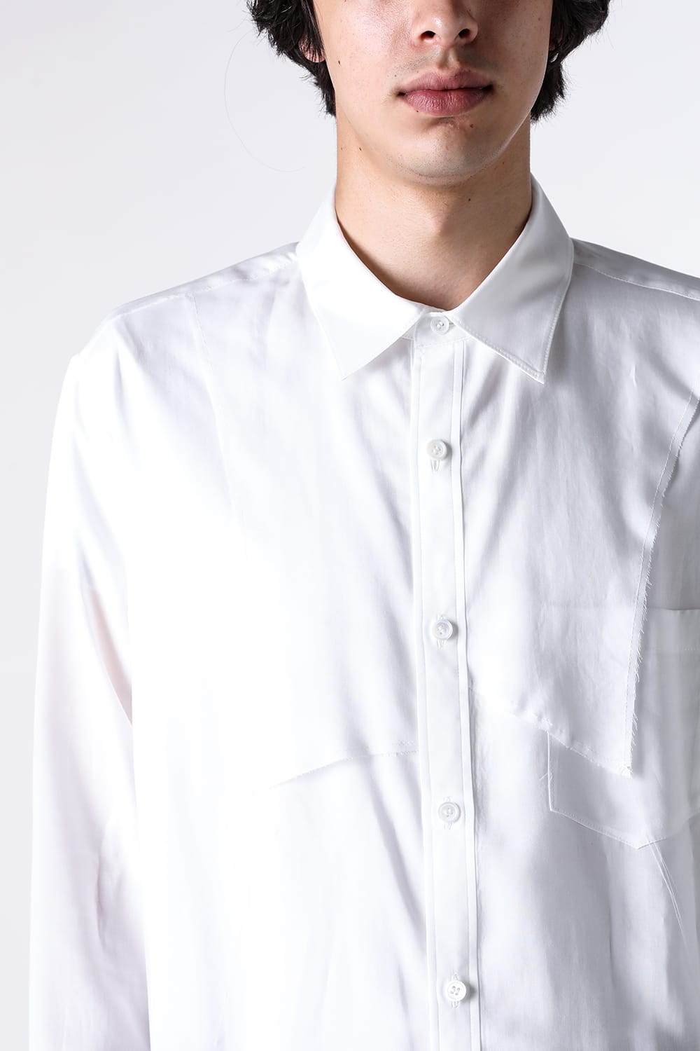 サルバム sulvam Tencel Besam Shirt （White） White