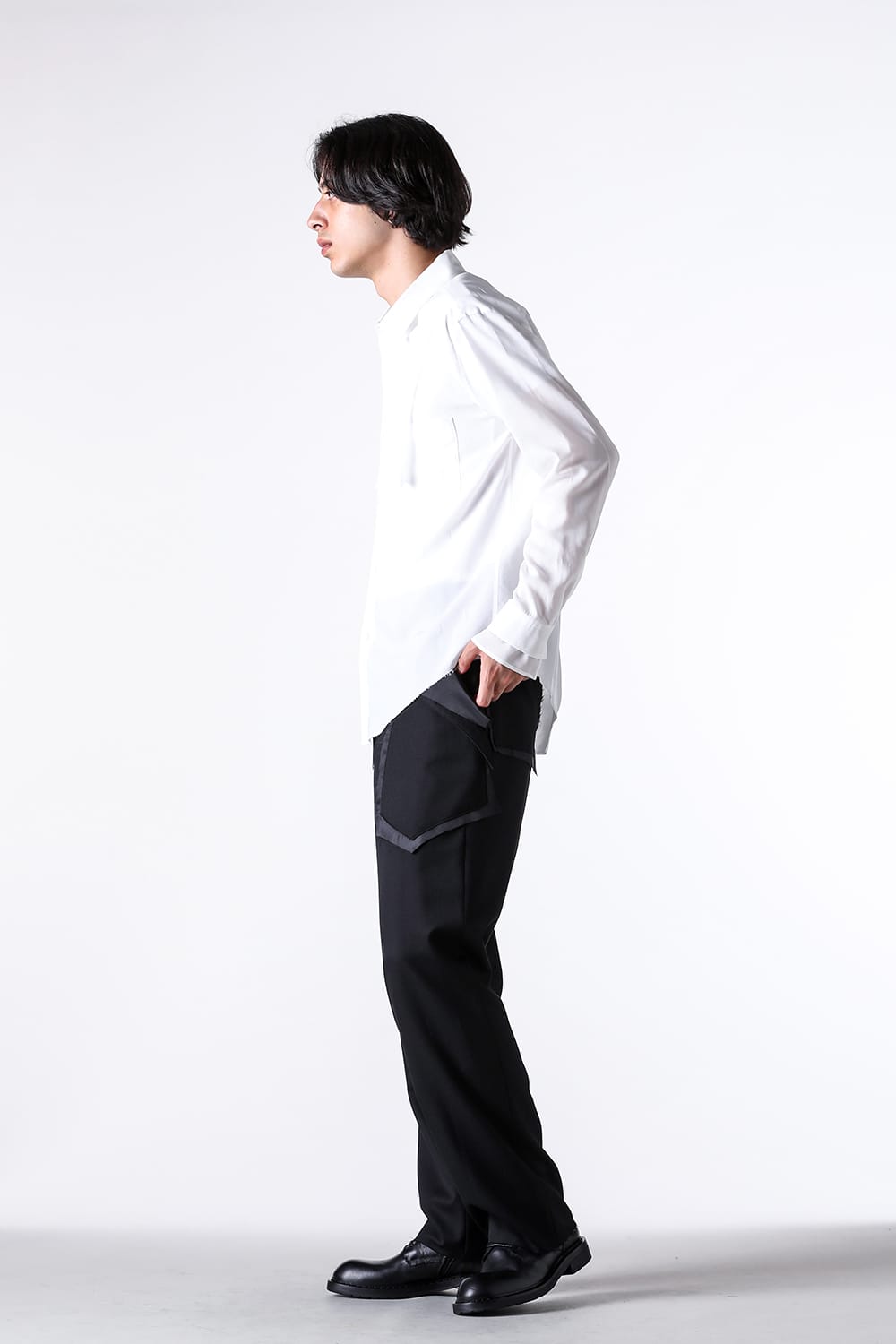 サルバム sulvam Tencel Besam Shirt （White） White