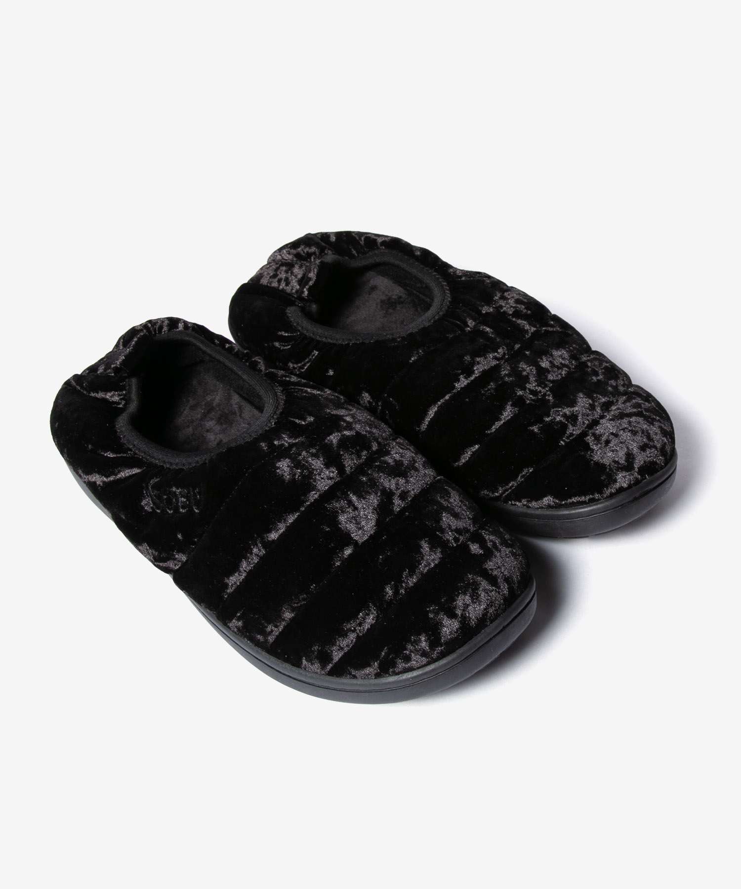 スブ SUBU スブ SUBU VAMP VELVET ヴァンプ ベルベット サンダル 冬用 スリッポン ユニセックス シューズ （BLACK/ブラック） BLACK/ブラック