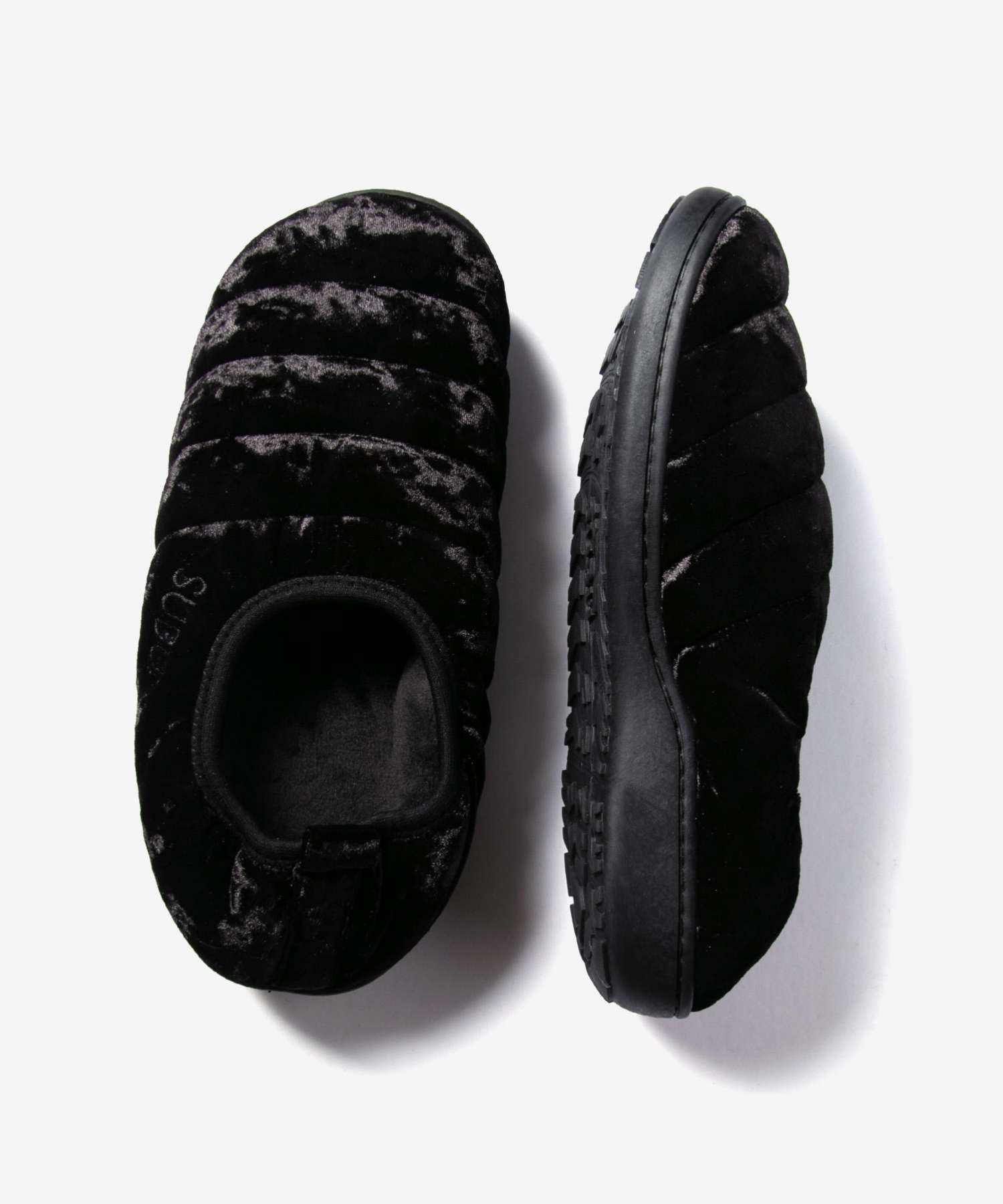 スブ SUBU スブ SUBU VAMP VELVET ヴァンプ ベルベット サンダル 冬用 スリッポン ユニセックス シューズ （BLACK/ブラック） BLACK/ブラック
