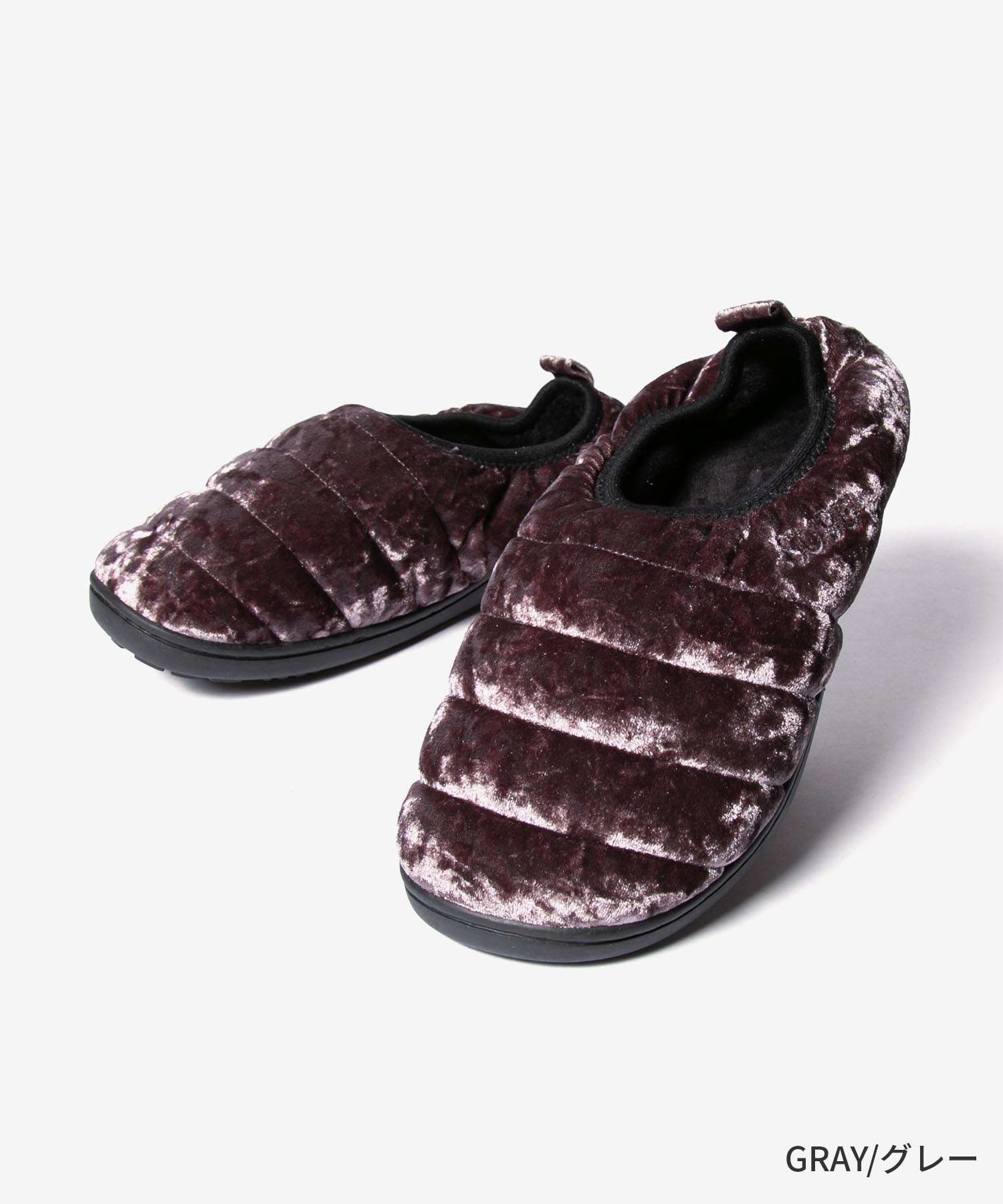 スブ SUBU スブ SUBU VAMP VELVET ヴァンプ ベルベット サンダル 冬用 スリッポン ユニセックス シューズ （BLACK/ブラック） BLACK/ブラック
