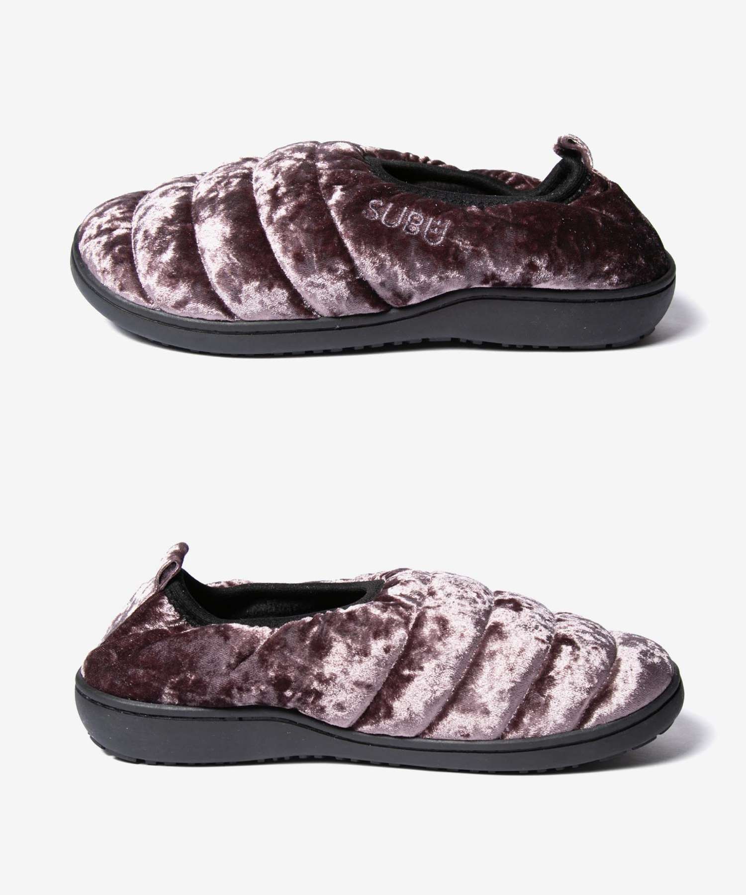 スブ SUBU スブ SUBU VAMP VELVET ヴァンプ ベルベット サンダル 冬用 スリッポン ユニセックス シューズ （BLACK/ブラック） BLACK/ブラック