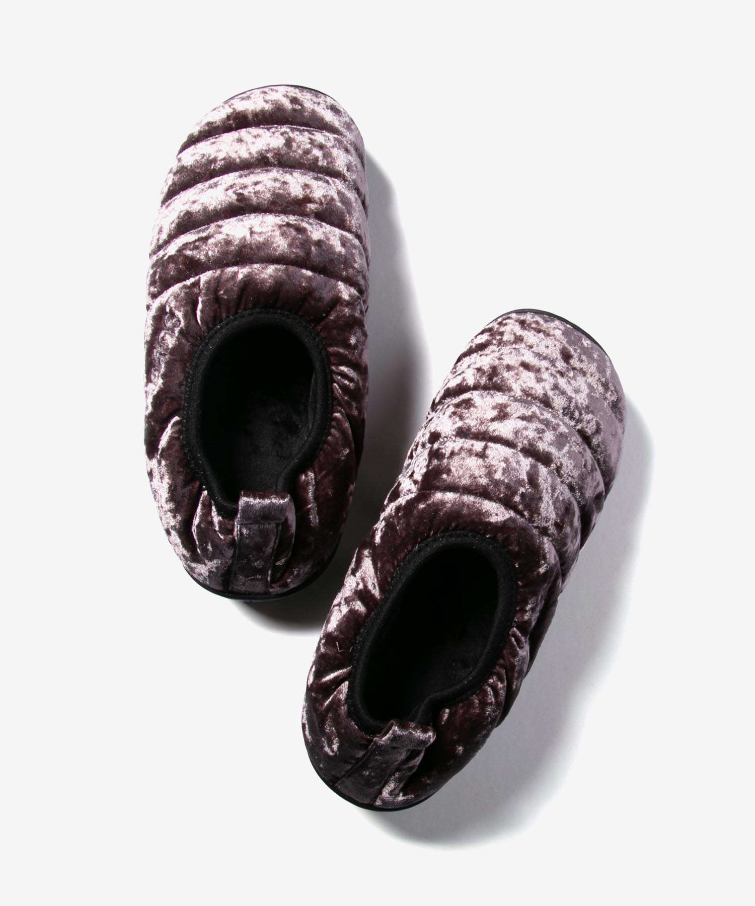 スブ SUBU スブ SUBU VAMP VELVET ヴァンプ ベルベット サンダル 冬用 スリッポン ユニセックス シューズ （BLACK/ブラック） BLACK/ブラック