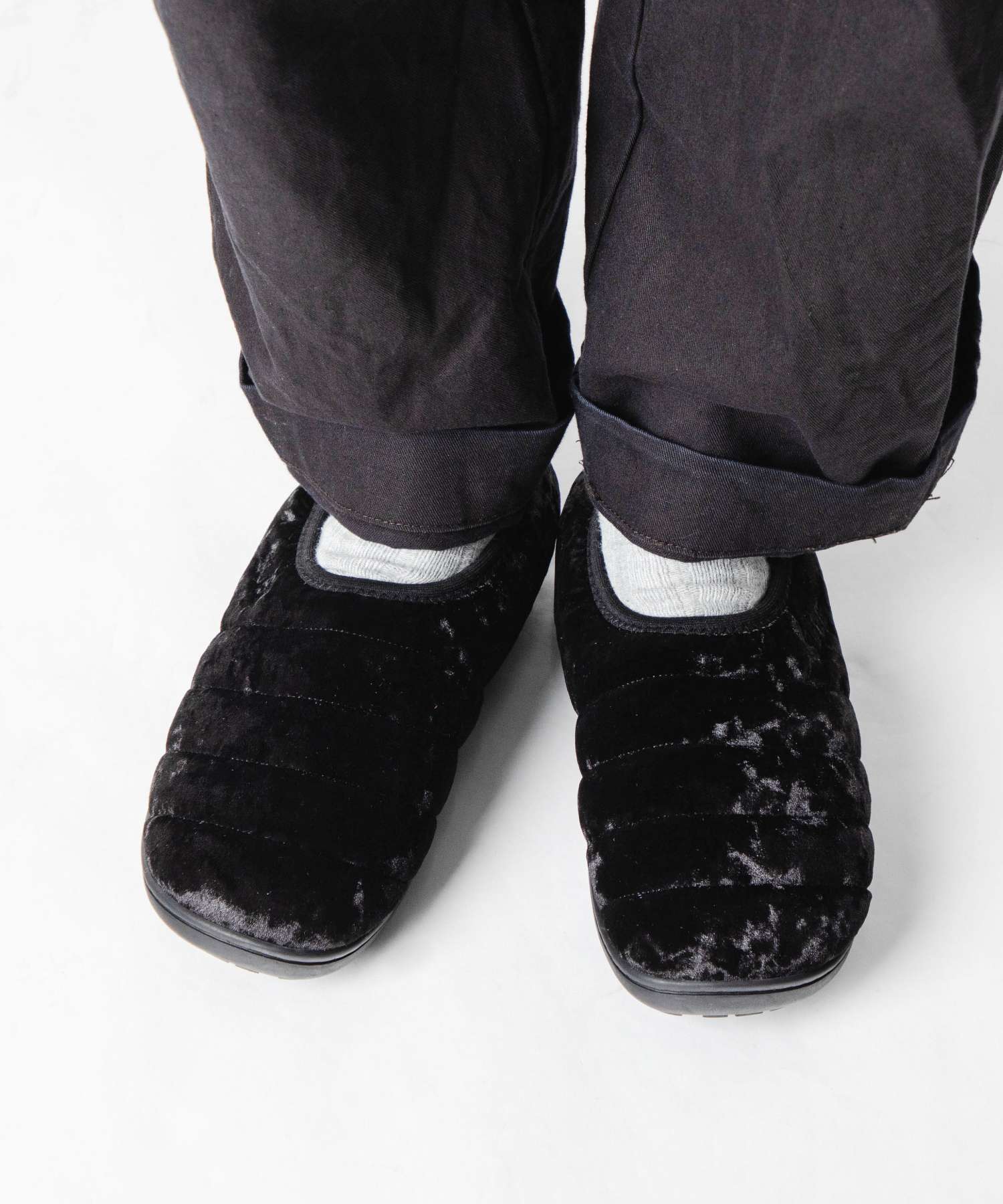 SUBU VAMP VELVET Sandals for Winter Slip-On Unisex Shoes