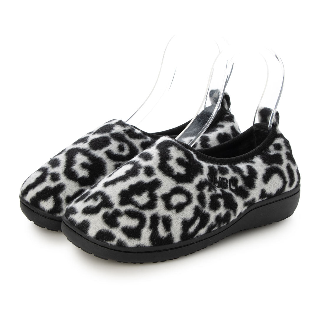 スブ SUBU DOTS VAMP LEOPARD ドット レオパード ヒョウ柄 内ボア 中ボア レディース メンズ 外履き 暖かい 冬用サンダル （ホワイト） ホワイト