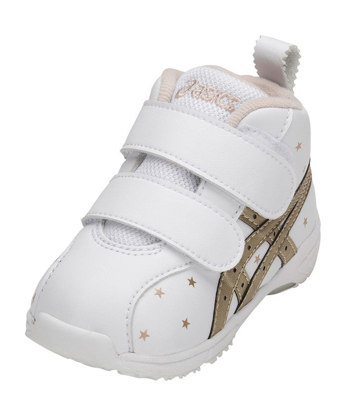 スクスク SUKU2 GD.RUNNER[R]BABY SLーMID （ホワイト×シャンパンゴールド） ホワイト×シャンパンゴールド