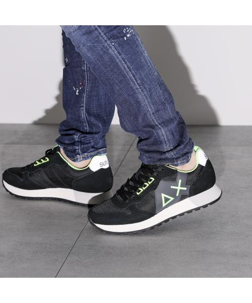 null null SUN68 スニーカー JAKI FLUO ジャキ Z44115 ネオン （07/NAVY-BLUE/ネイビー） 07/NAVY-BLUE/ネイビー