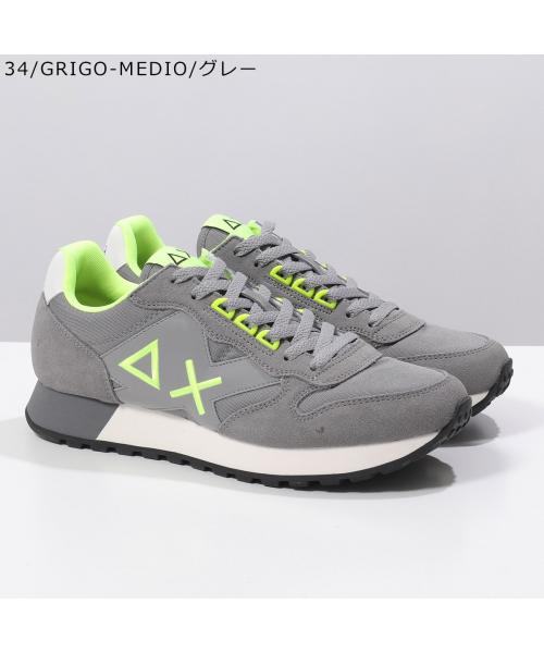 null null SUN68 スニーカー JAKI FLUO ジャキ Z44115 ネオン （07/NAVY-BLUE/ネイビー） 07/NAVY-BLUE/ネイビー
