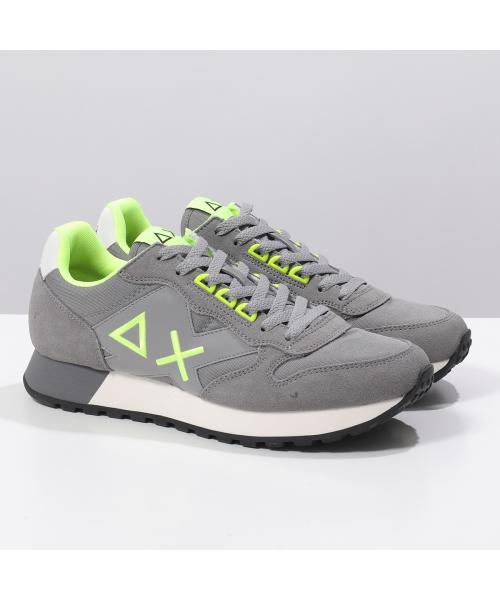 null null SUN68 スニーカー JAKI FLUO ジャキ Z44115 ネオン （07/NAVY-BLUE/ネイビー） 07/NAVY-BLUE/ネイビー
