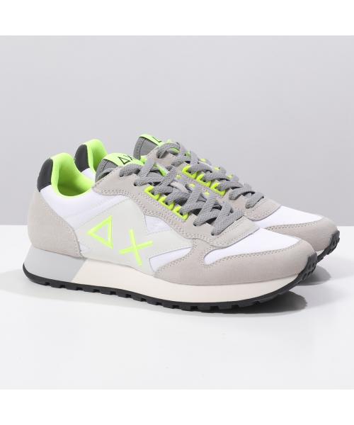 null null SUN68 スニーカー JAKI FLUO ジャキ Z44115 ネオン （01/BIANCO/ホワイト） 01/BIANCO/ホワイト