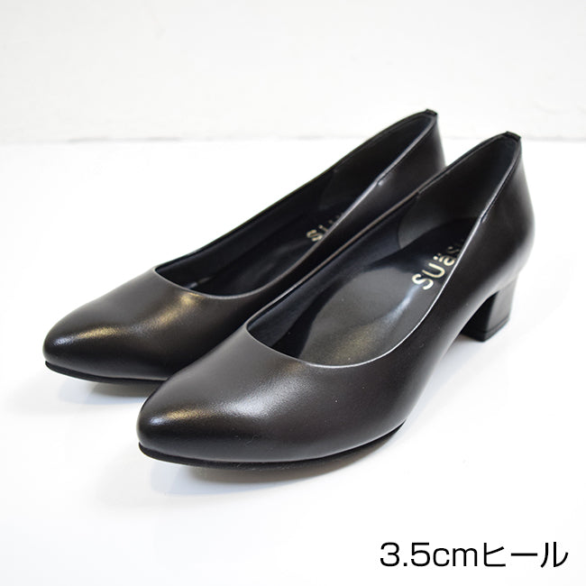 Swaysee SUaSHI SUaSHI Swaysee Pumps Genuine Leather Horse Leather Leather Pumps Made in Japan Comfortable to Wear Easy to Walk Wide Fit Can Run Suashi 3cm 5cm[FOO-MG-U5551・U7751]