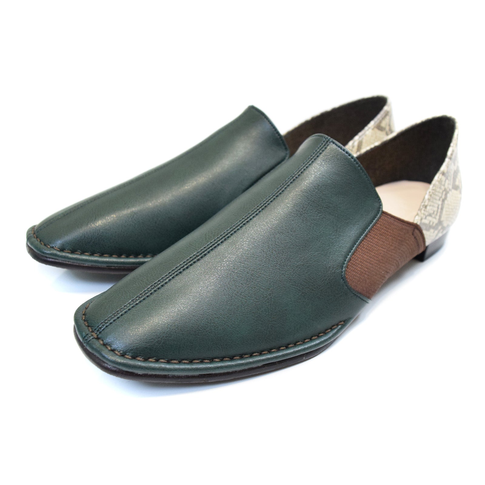 Swaysee SUaSHI SUaSHI Swaysee Flat Shoes Slip-On Made in Japan Pumps Gore No Pain No Fatigue Easy to Walk Cushion Wide Width Suashi Black [FOO-MI-EVEイブ]