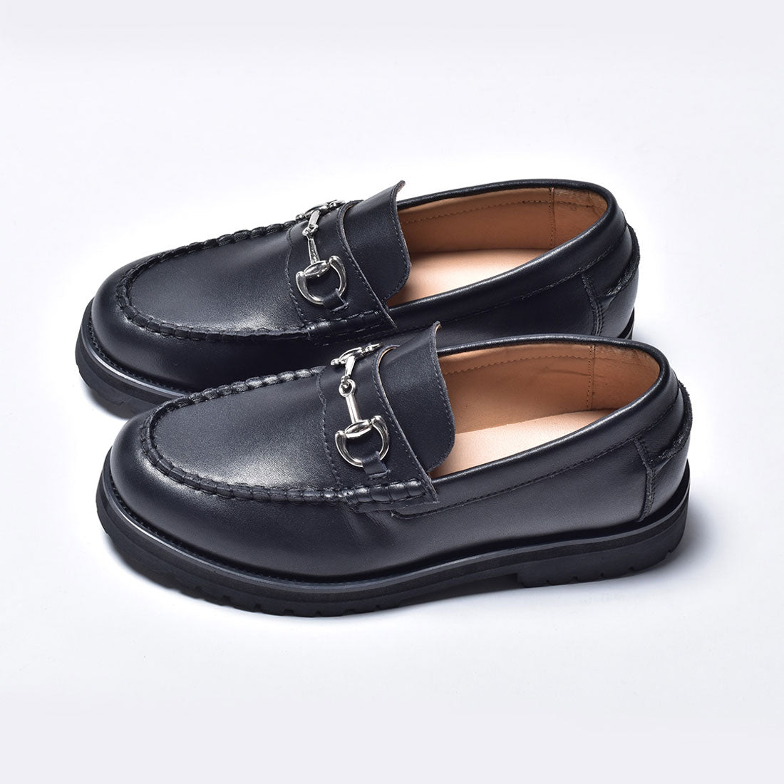 SVEC Thick-soled Bit Loafers