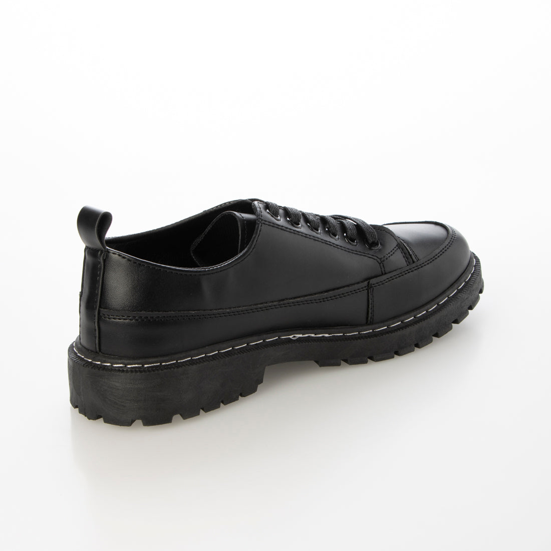 SVEC Chunky Sole U-Tip Lace-Up Sneakers