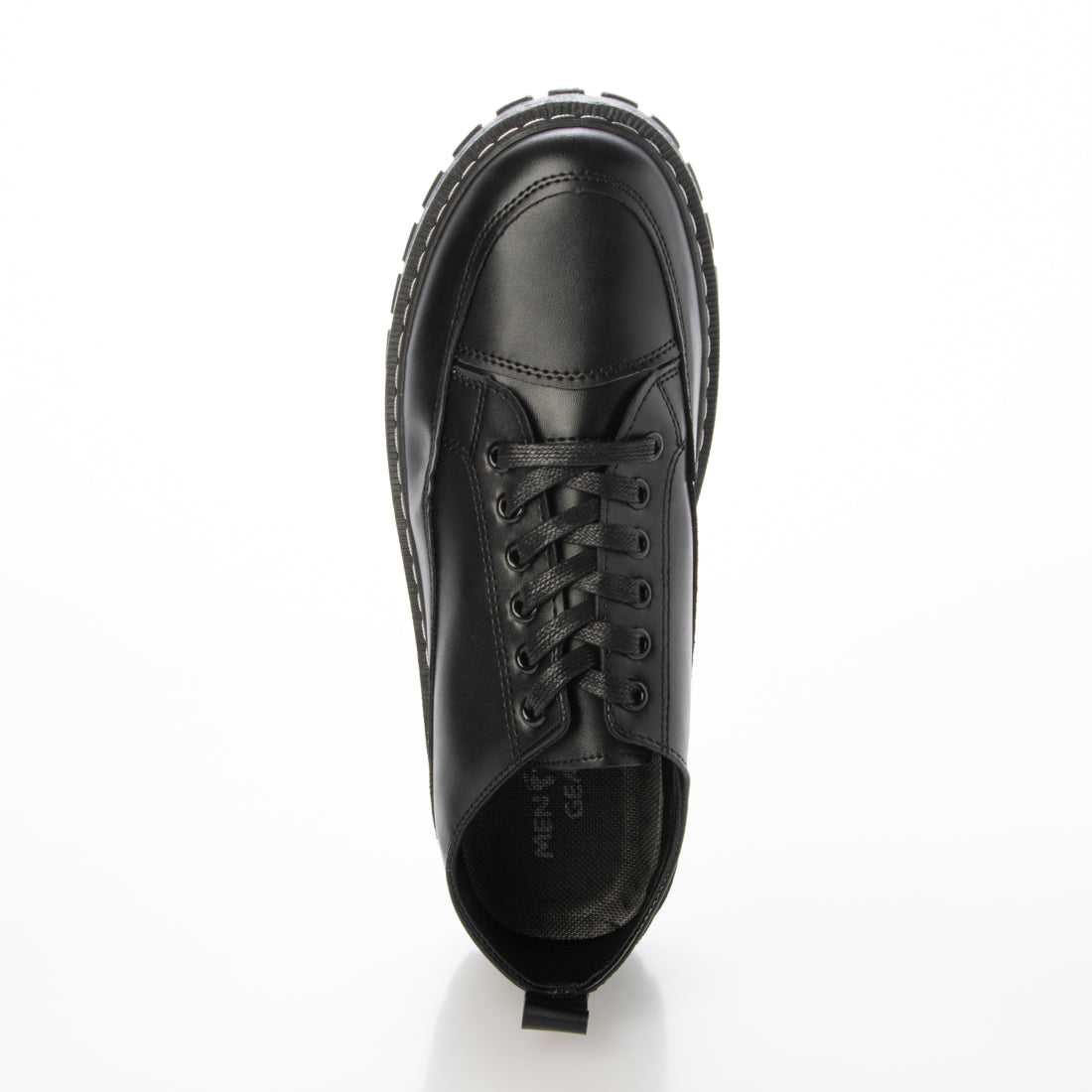 SVEC Chunky Sole U-Tip Lace-Up Sneakers