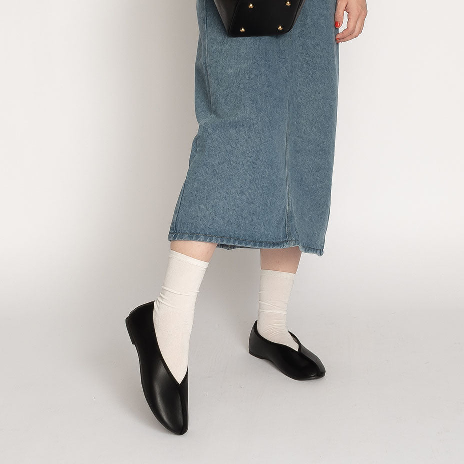 シュベック SVEC ぺたんこパンプスチャイナシューズ
