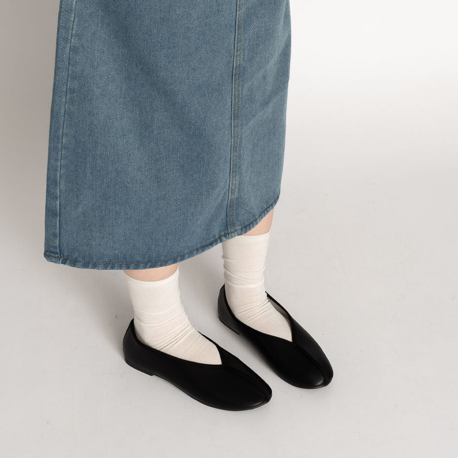 シュベック SVEC ぺたんこパンプスチャイナシューズ