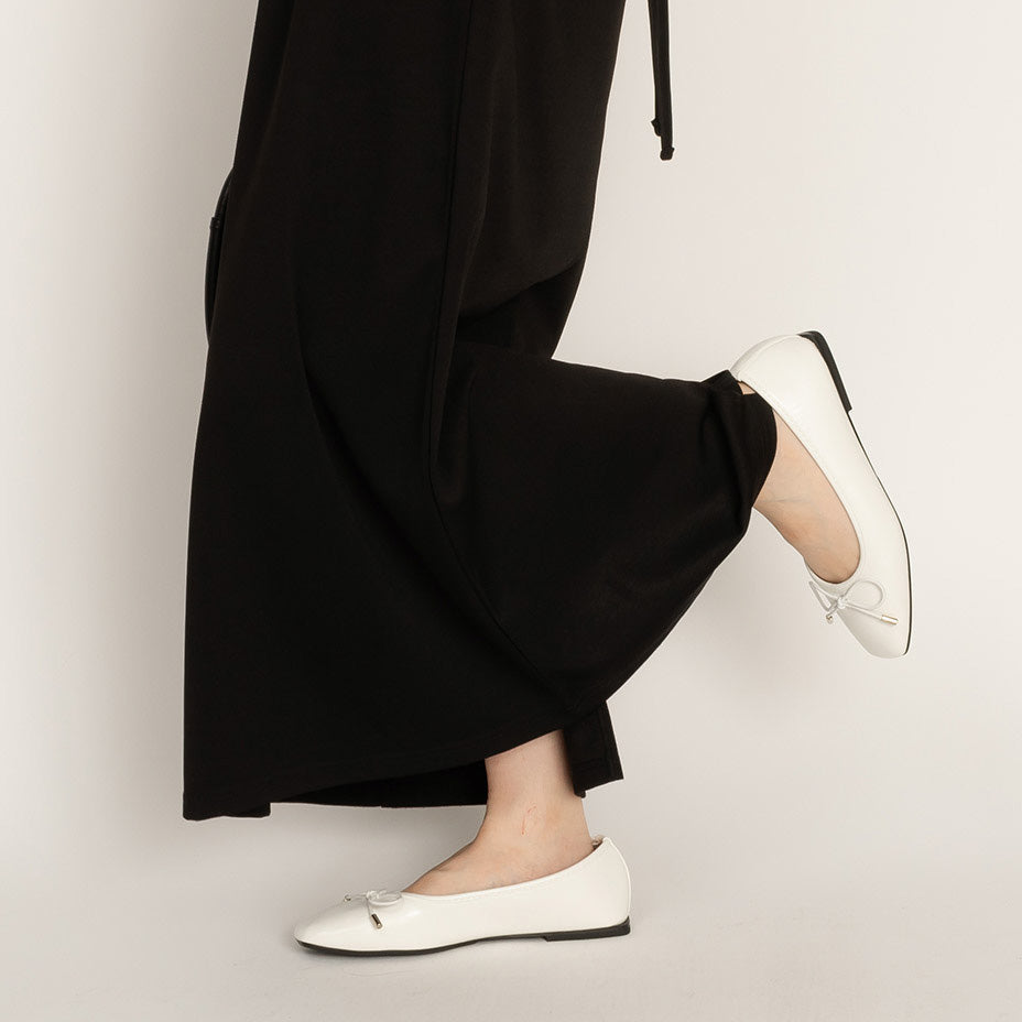 シュベック SVEC スクエアヒールバレエパンプス