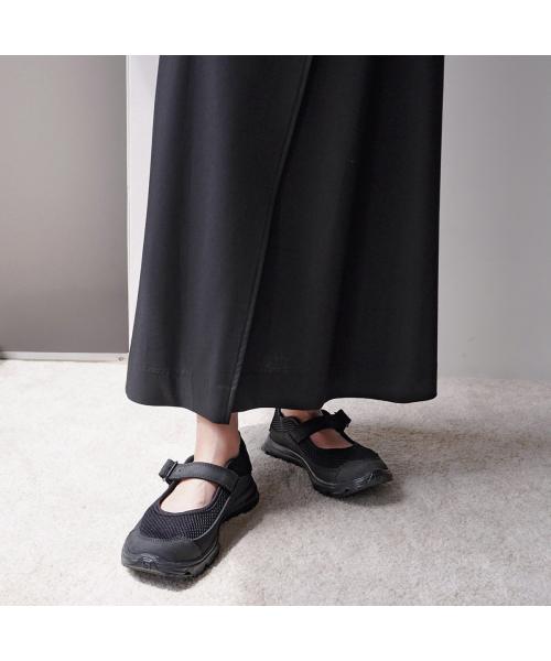 アクータ ACUTA ACUTA ラップスカート 10091747 ストレッチ ロングスカート （01/BLACK/ブラック） 01/BLACK/ブラック