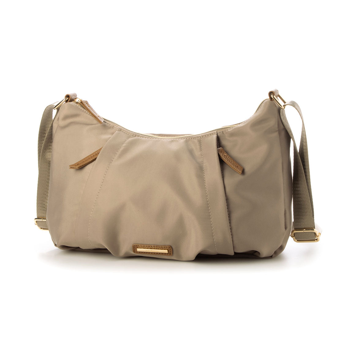 TabiKomono TB Water-repellent Half-moon Shoulder Bag