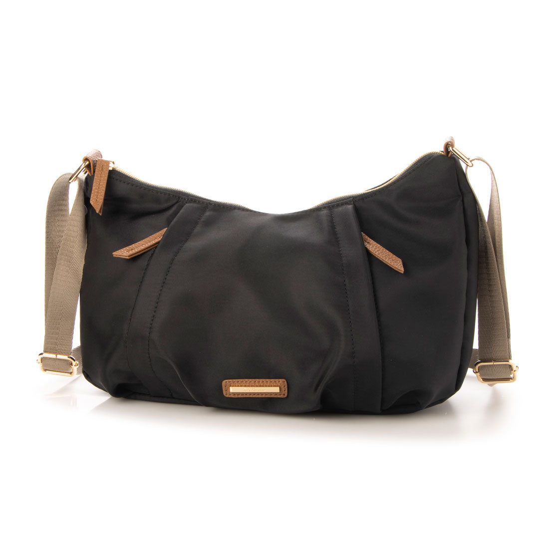 TabiKomono TB Water-repellent Half-moon Shoulder Bag
