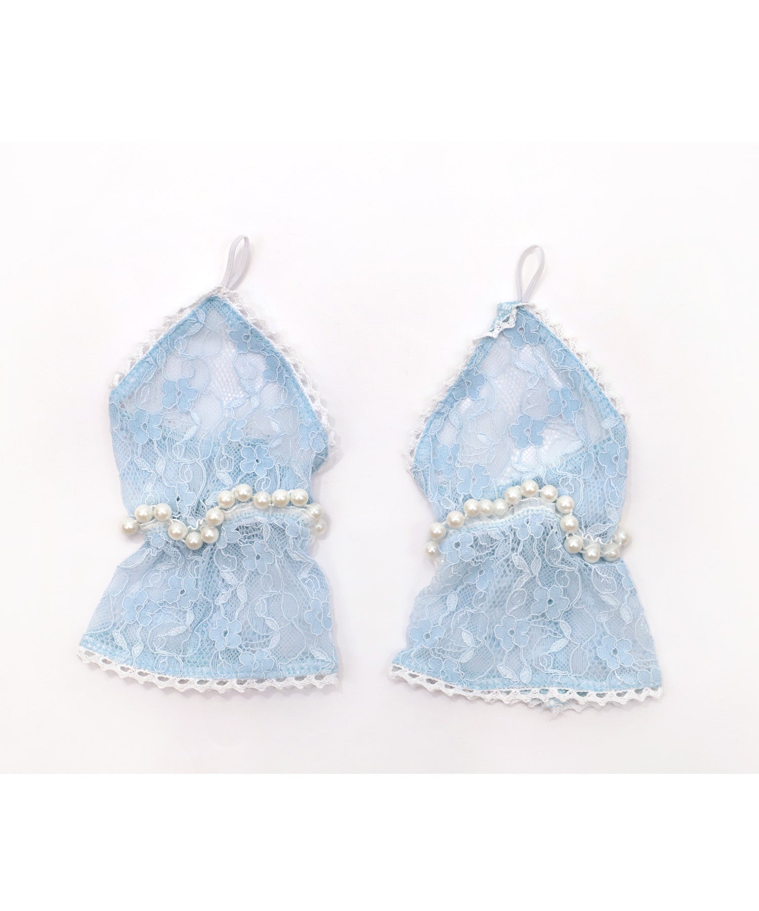 Tika Halloween Lovely Frilly Ribbon Flare Skirt Body Covering Girly Maid [6点セット] 【Non-returnable item】