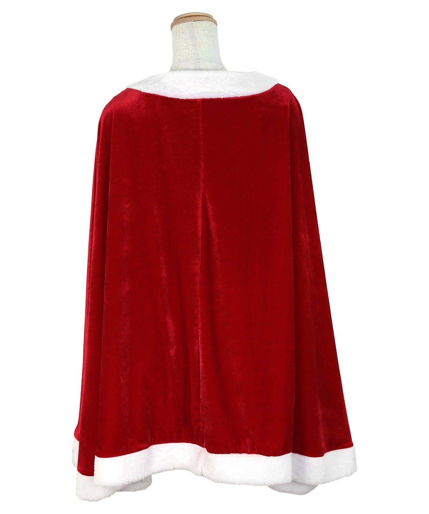 ティカ Tika クリスマスコスプレケープデザイントップス×ショートパンツセットアップサンタコスチューム3点セット【返品不可商品】