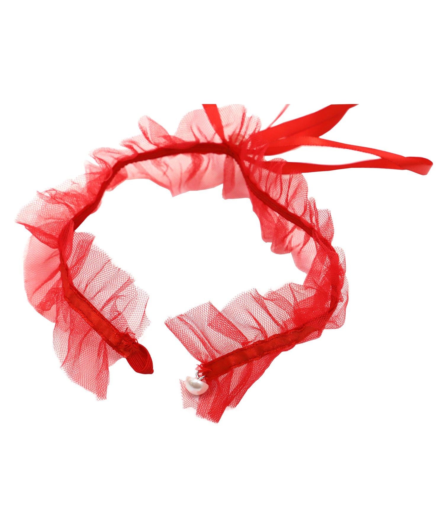 ティカ Tika サンタコス 3点set ショルダーパールリボンツイードスパンコールサンタコスプレ【返品不可商品】