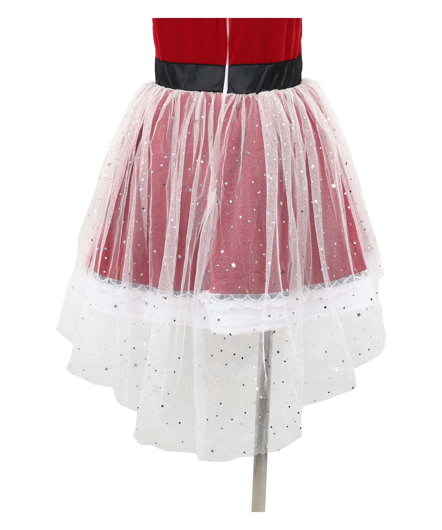 ティカ Tika サンタコス 3点set グリッターチュールレースフレアスカートクラシカルガーリー王道サンタコスプレ【返品不可商品】