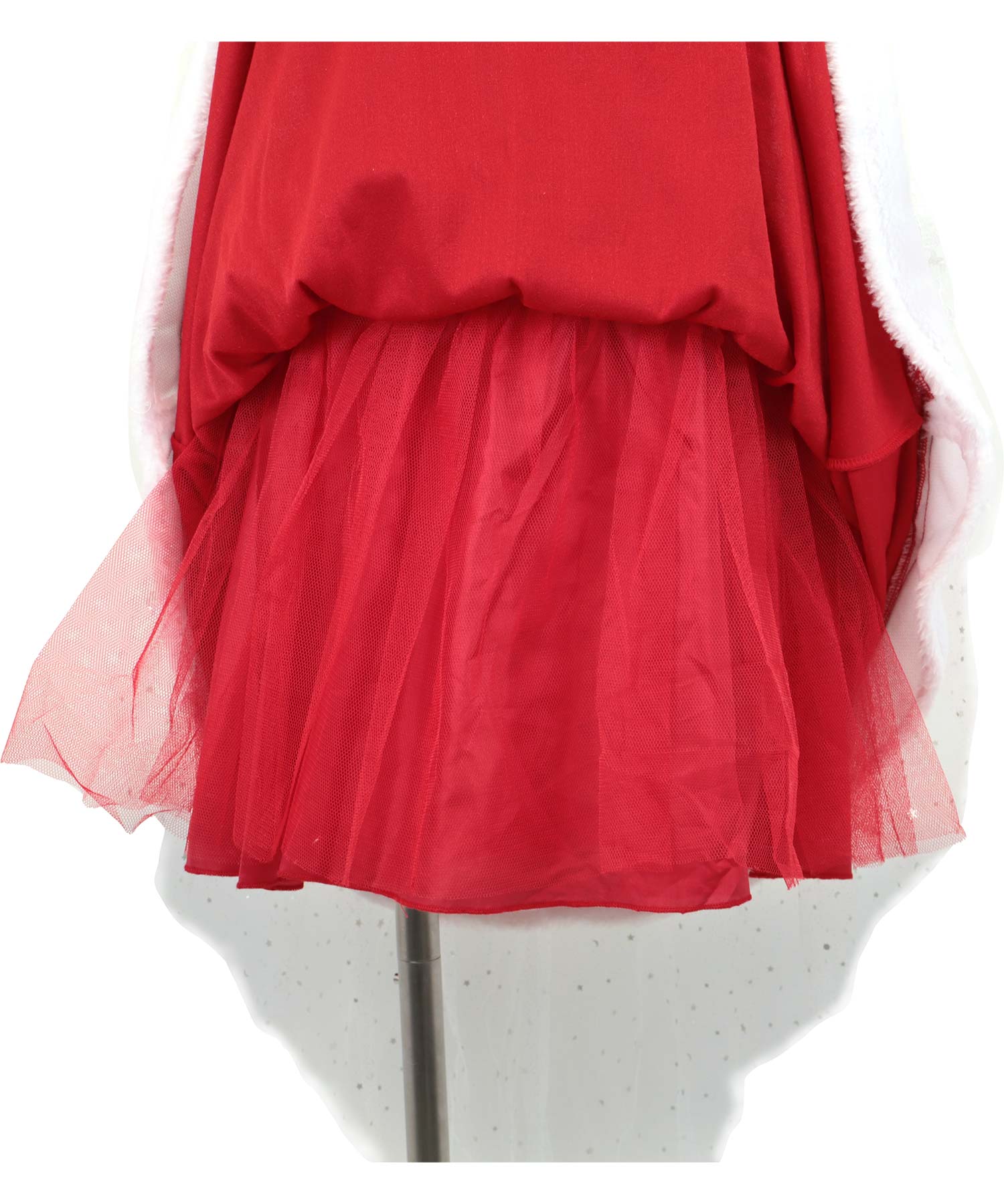 ティカ Tika サンタコス 3点set グリッターチュールレースフレアスカートクラシカルガーリー王道サンタコスプレ【返品不可商品】