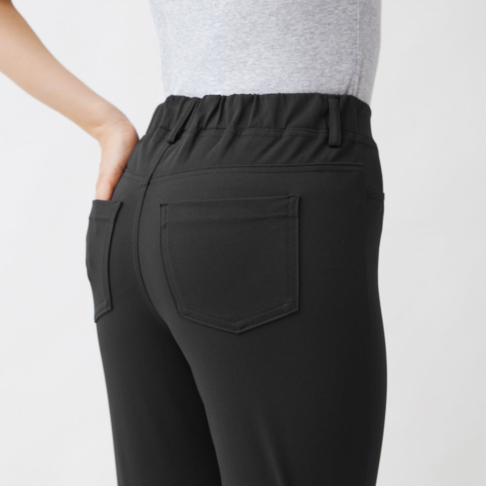 トゥシェ Tuche ストレッチパンツ スキニースタイル ライトテックストレッチ フルレングス丈 （グレー） グレー