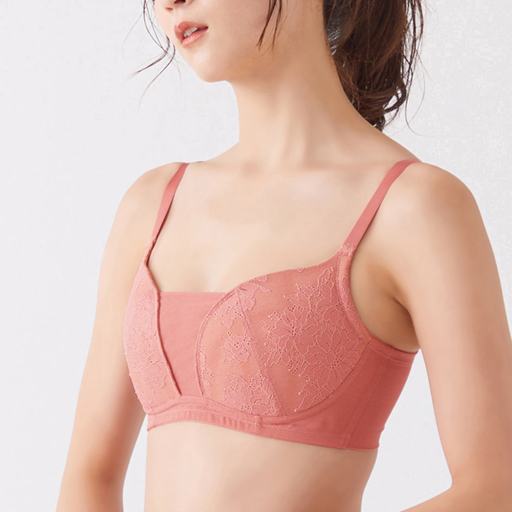 トゥシェ Tuche 胸を小さく見せるブラ （クワイエットピーチ） クワイエットピーチ