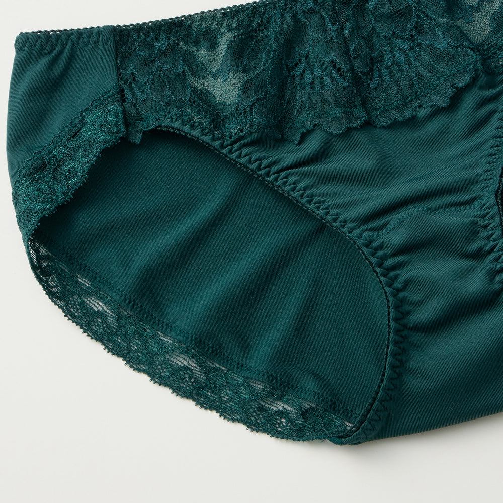 トゥシェ Tuche ハーフショーツ【サイドすっきりプラペアショーツ】 【返品不可商品】 （クワイエットパープル） クワイエットパープル