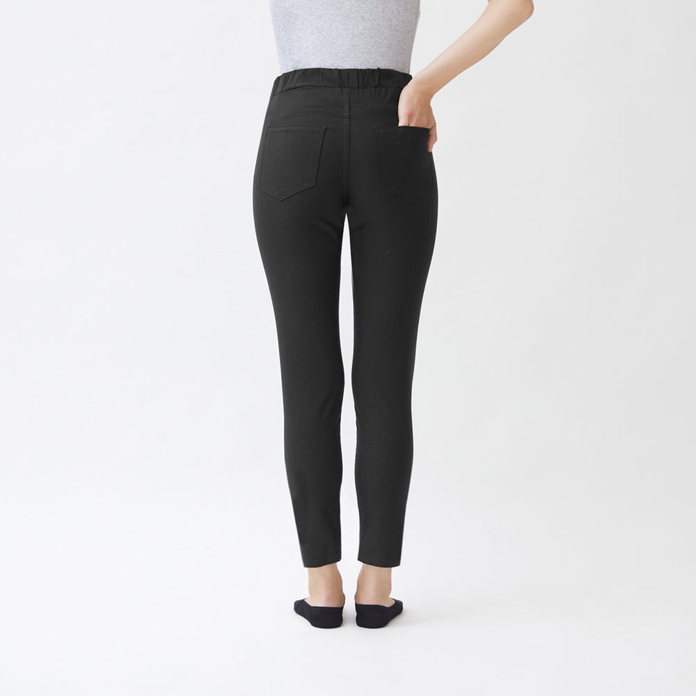 トゥシェ Tuche ストレッチパンツ スキニースタイル レーヨン混 アンクル丈