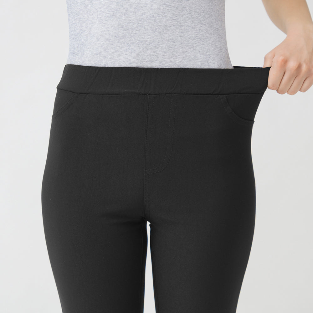トゥシェ Tuche ストレッチパンツ スキニースタイル レーヨン混 アンクル丈