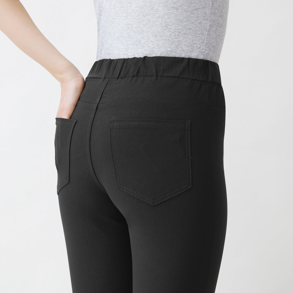 トゥシェ Tuche ストレッチパンツ スキニースタイル レーヨン混 アンクル丈