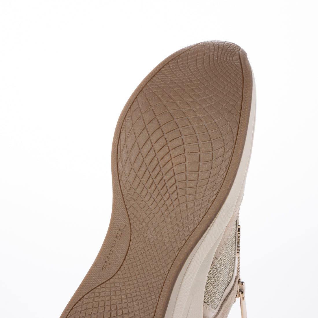 タマリス Tamaris サイドジップ6cmヒールスニーカー