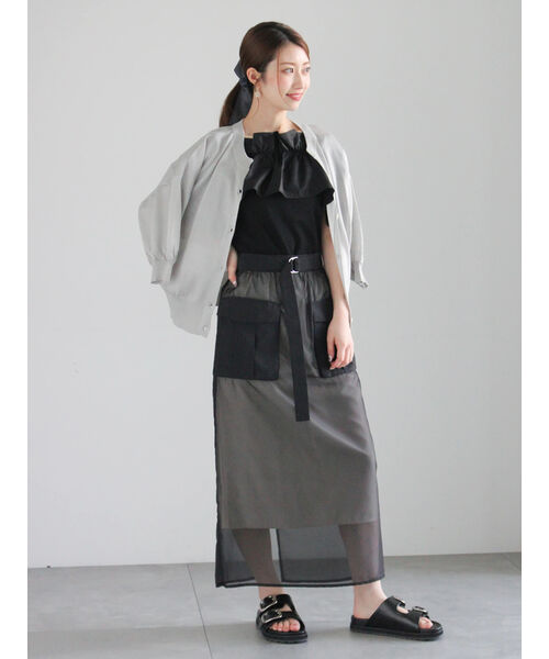 テチチ Te chichi ビジューベルトフットベットサンダル （ブラック） ブラック