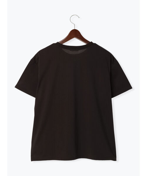 テチチ Te chichi 発泡デザインロゴTシャツ （ブラック） ブラック