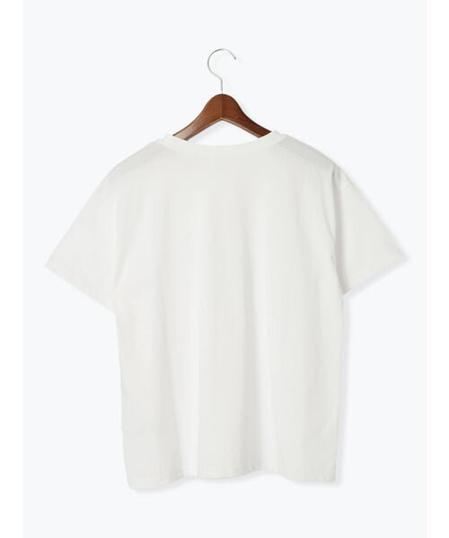 テチチ Te chichi レタードプリントTシャツ （ネイビー） ネイビー