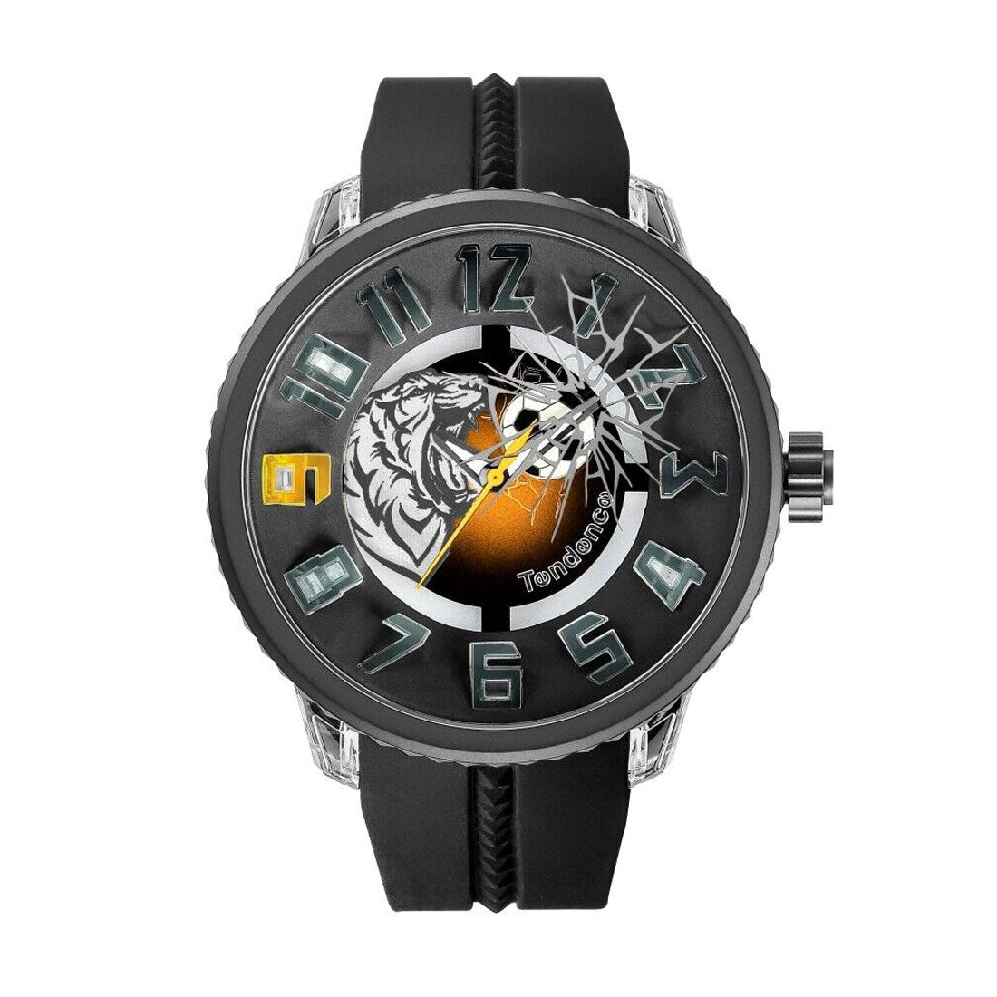 Tendence Captain Tsubasa collaboration men's watch TY532019 Quartz Bla