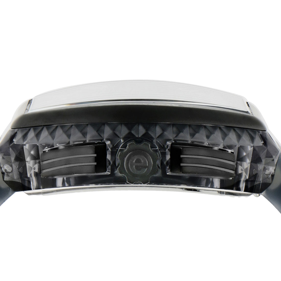 Tendence Pyramid Men's Watch TY860003 Quartz Grey Pearl Silicone