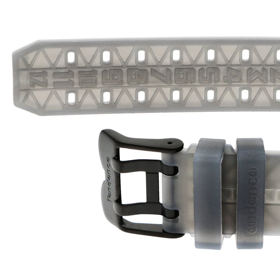 Tendence Pyramid Men's Watch TY860003 Quartz Grey Pearl Silicone