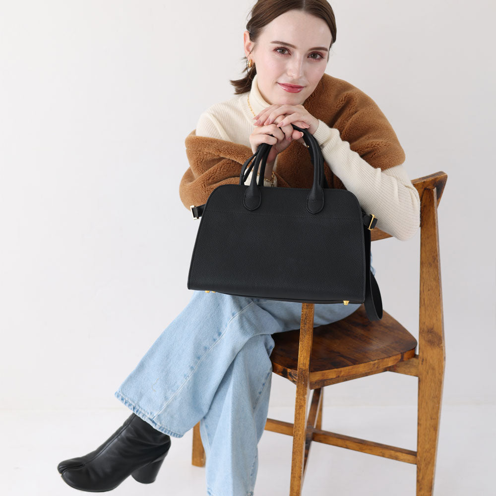トウキョウヒャッカ 東京百花 【31Kasuga カスガ】ブラック×ゴールド金具 （BLACK×GOLD） BLACK×GOLD