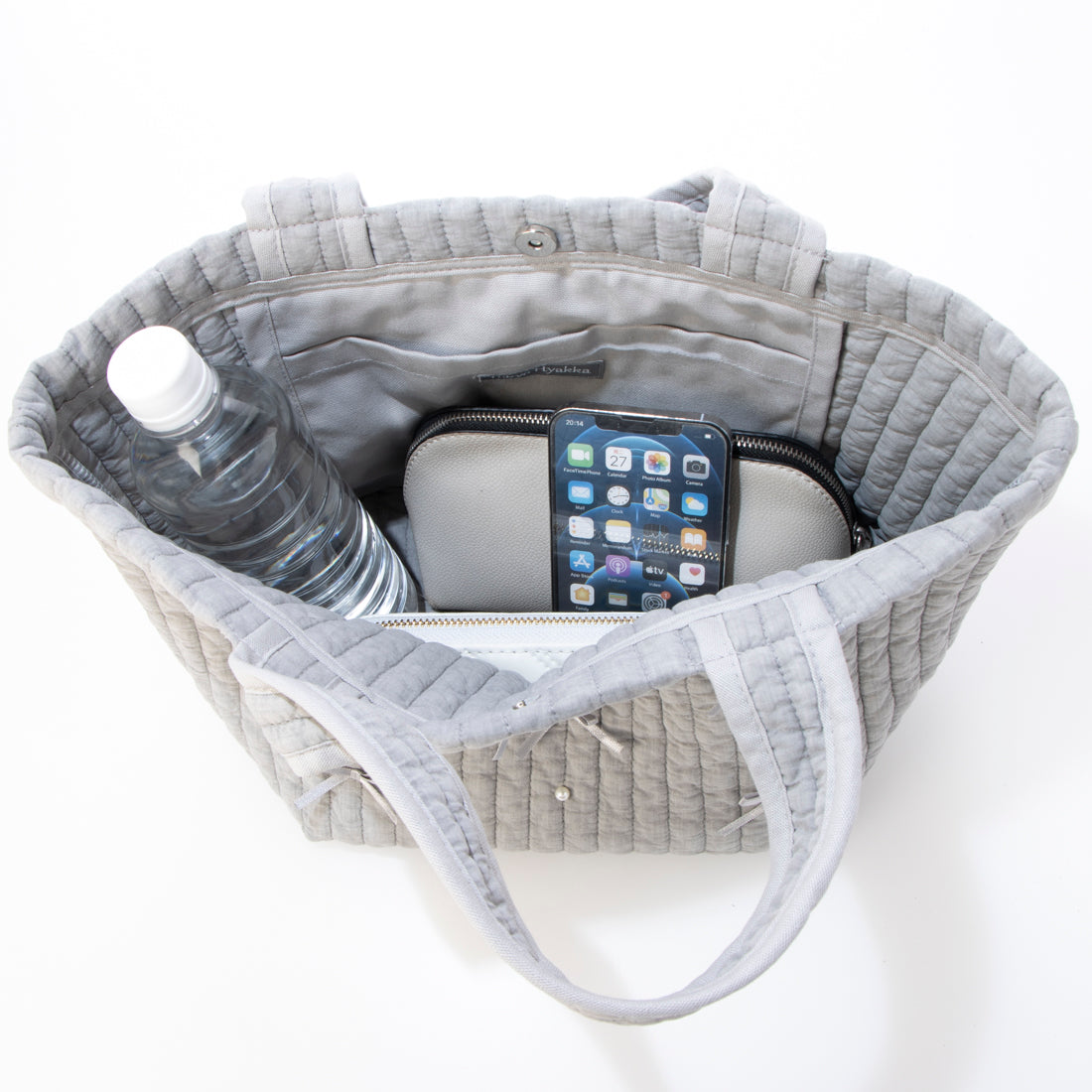 トウキョウヒャッカ 東京百花 【Tote Seryon トートセリョン】リボン＆パール(アンティークグレー) （GRAY） GRAY