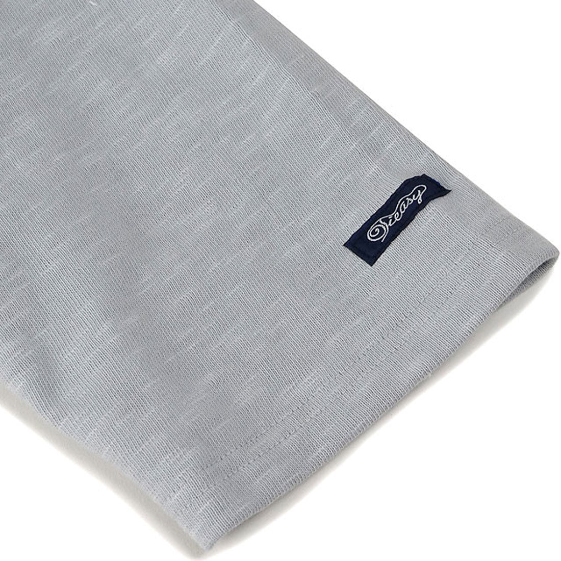 ティージーオーセンティッククラシック Tieasy AUTHENTIC CLASSIC Tieasy × mischief HDCS RAGLAN 3/4 CREW-T NATURAL/CLEAR-BLUE [te001CR34-SP SS24] （NATURAL/CLEAR-BLUE） NATURAL/CLEAR-BLUE