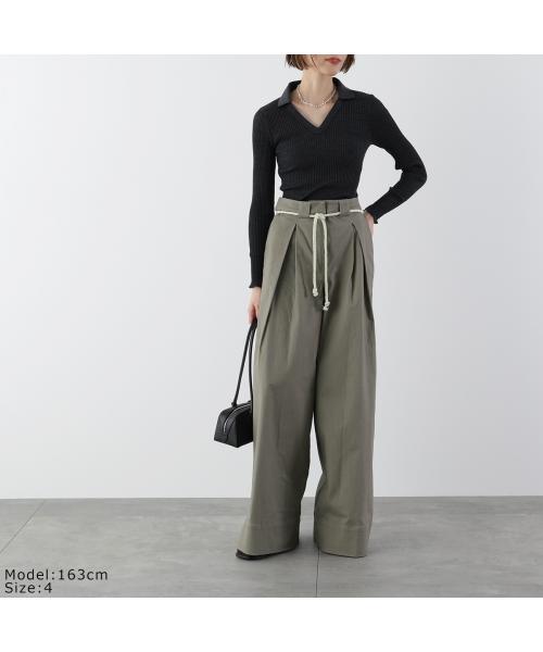 ザ ガーメント The Garment The Garment チノパンツ cassano wide pants 20633 ワイド （058/カーキ） 058/カーキ