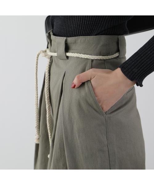 ザ ガーメント The Garment The Garment チノパンツ cassano wide pants 20633 ワイド （058/カーキ） 058/カーキ